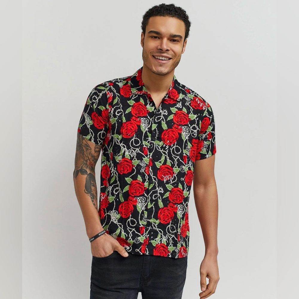 REASON Men’s Harper Floral Shirt - Size S